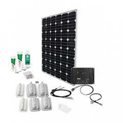 Solar-Set Phaesun® SPR Caravan Kit Solar Peak SOL101, 170 W, 12 V