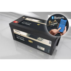LiFePO₄ Premium Batterie FORSTER F36-100XB 38,4 V/100 Ah 200 A-BMS-2.0 | Bluetooth Mess-Shunt