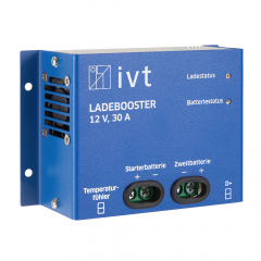 Ladebooster-Kfz-Set IVT 12 V, 30 A, inkl. Anschlussmaterial