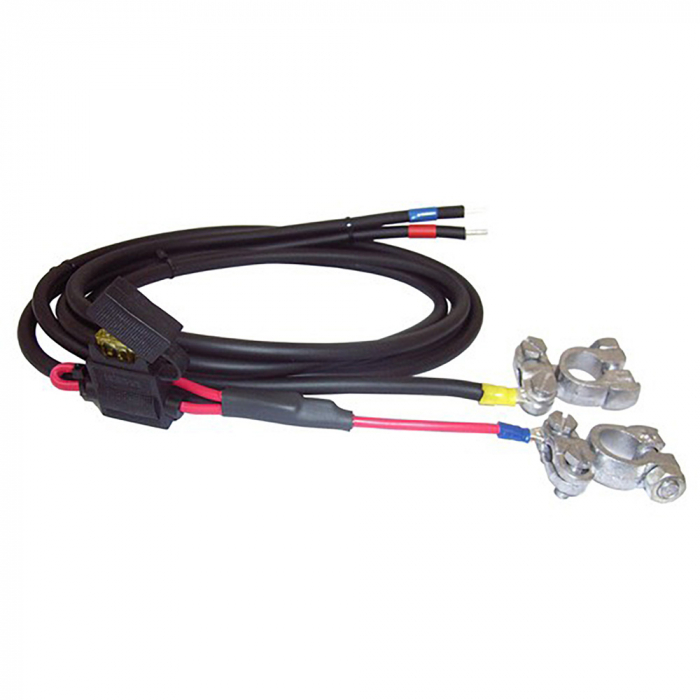Battery cable with 15 A fuse 1.5 m / 2 x 2.5 mm²