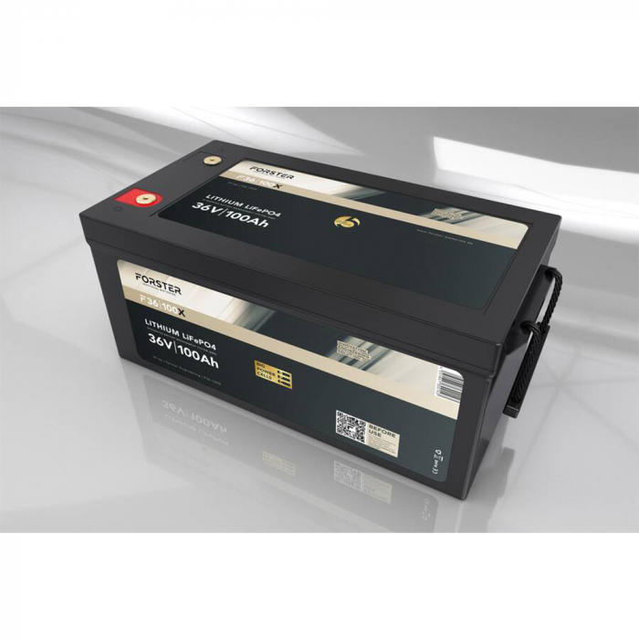 LiFePO₄ Premium battery FORSTER F36-100X 38.4 V/100 Ah 200 A-BMS-2.0