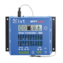 MPPTplus+ Solar Controller IVT 12 V/24 V 30 A
