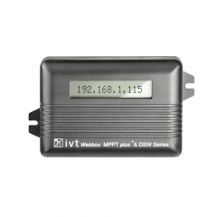 Webbox LCD IVT for DSW Inverters and  MPPTplus+ Solar Controllers