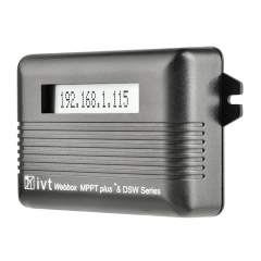 Webbox LCD IVT for DSW Inverters and  MPPTplus+ Solar Controllers