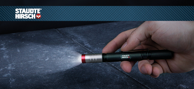 LED Stiftleuchte Staudte Hirsch SH-5.400: Stiftleuchte mit praktischem Metallclip