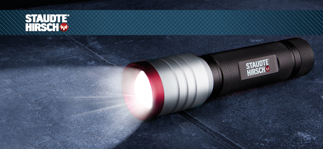 LED Taschenlampe Staudte Hirsch SH-5.420: High Power LED für perfekte Ausleuchtung