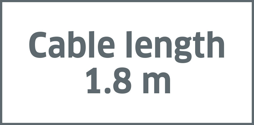 Cable length 1.8 m