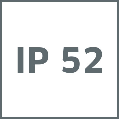 Schutzart IP 52
