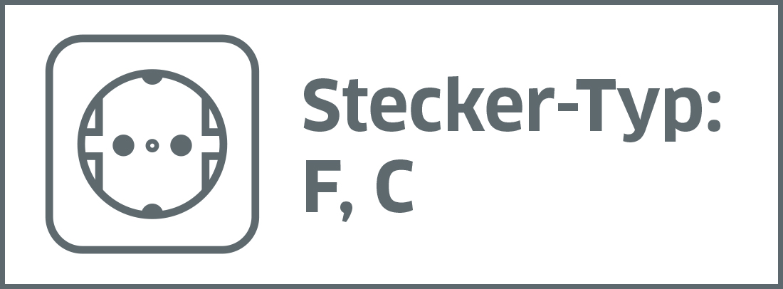 Stecker-Typ: F, C
