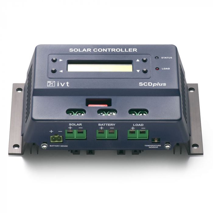 Solar-Controller SCDplus IVT 12 V/24 V, 15 A mit Display