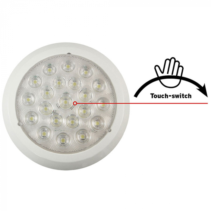 Waterproof LED Touch-switch Lamp IVT for 12 V/24 V