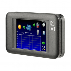 Fernbedienung Touchscreen IVT FB-04, kabelgebunden für DSW-Wechselrichter und MPPTplus+ Solar-Controller