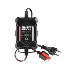 Batterie Ladegerät Staudte Hirsch SH-3.170, 6 V/12 V, 2 A mit Hohlstecker für PS-300