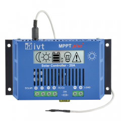 MPPT<i>plus</i><sup>+</sup> Solar-Controller IVT 12 V/24 V, 20 A