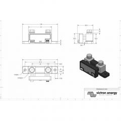 VICTRON Smart measuring shunt 500 A/50 mV